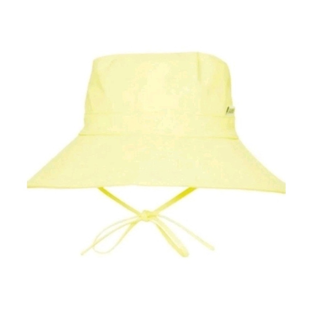 RAINS Straw Yellow Boonie Hat Wide Rim Water Resistant- Size XS - M *New*